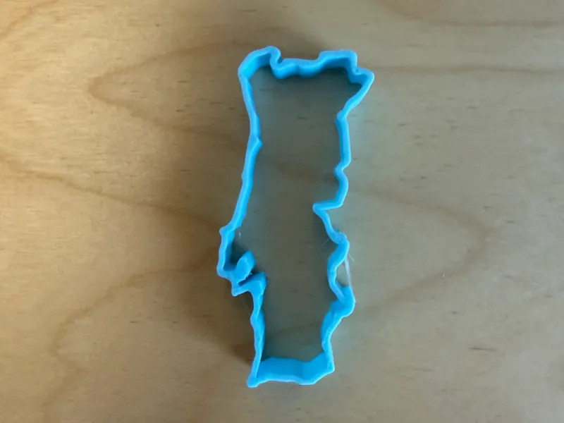 Portugal country outline