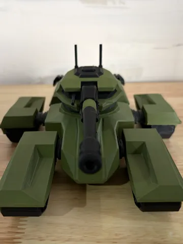 Letrero o emblema decorativo: UNSC Rhino — vista de referencia 2