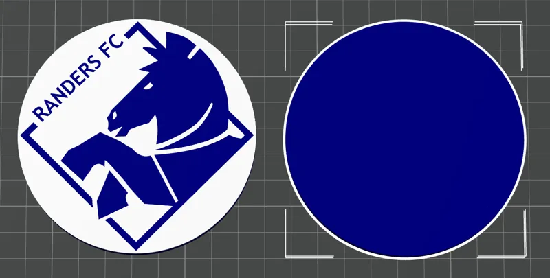 Randers FC coaster / Øl brik