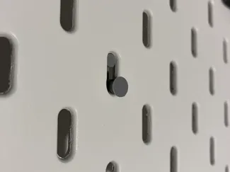 Ikea Skadis screw head mount hook adapter knob