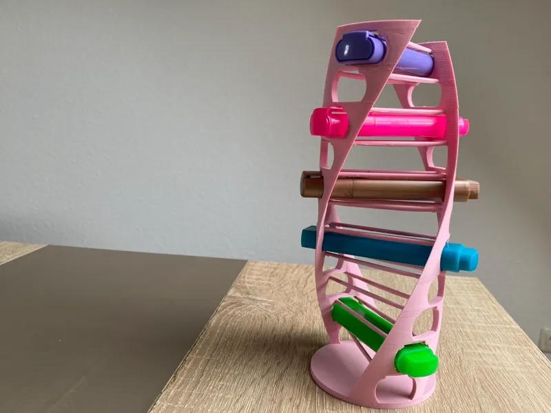 permanent marker holder double helix