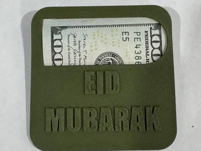 Eid Mubarak Money Holder/Gift Giver