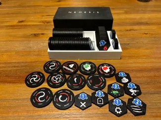 Nemesis Intruder and Exploration tokens
