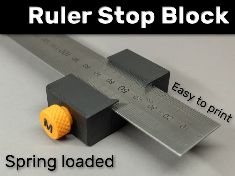 Ruler Stop Block