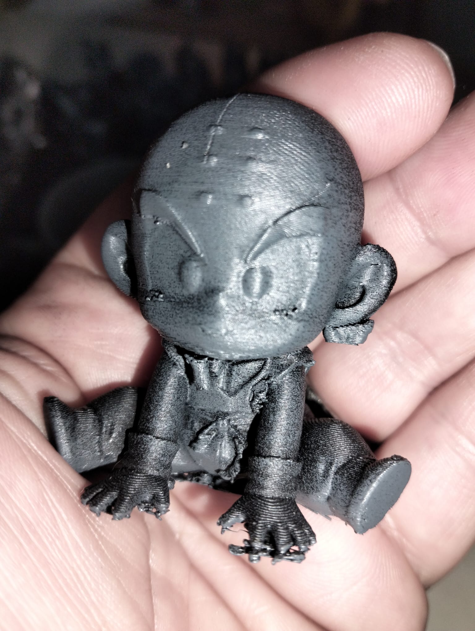 Miniatura 4 do modelo 3D DRAGON BALL SENTADITOS