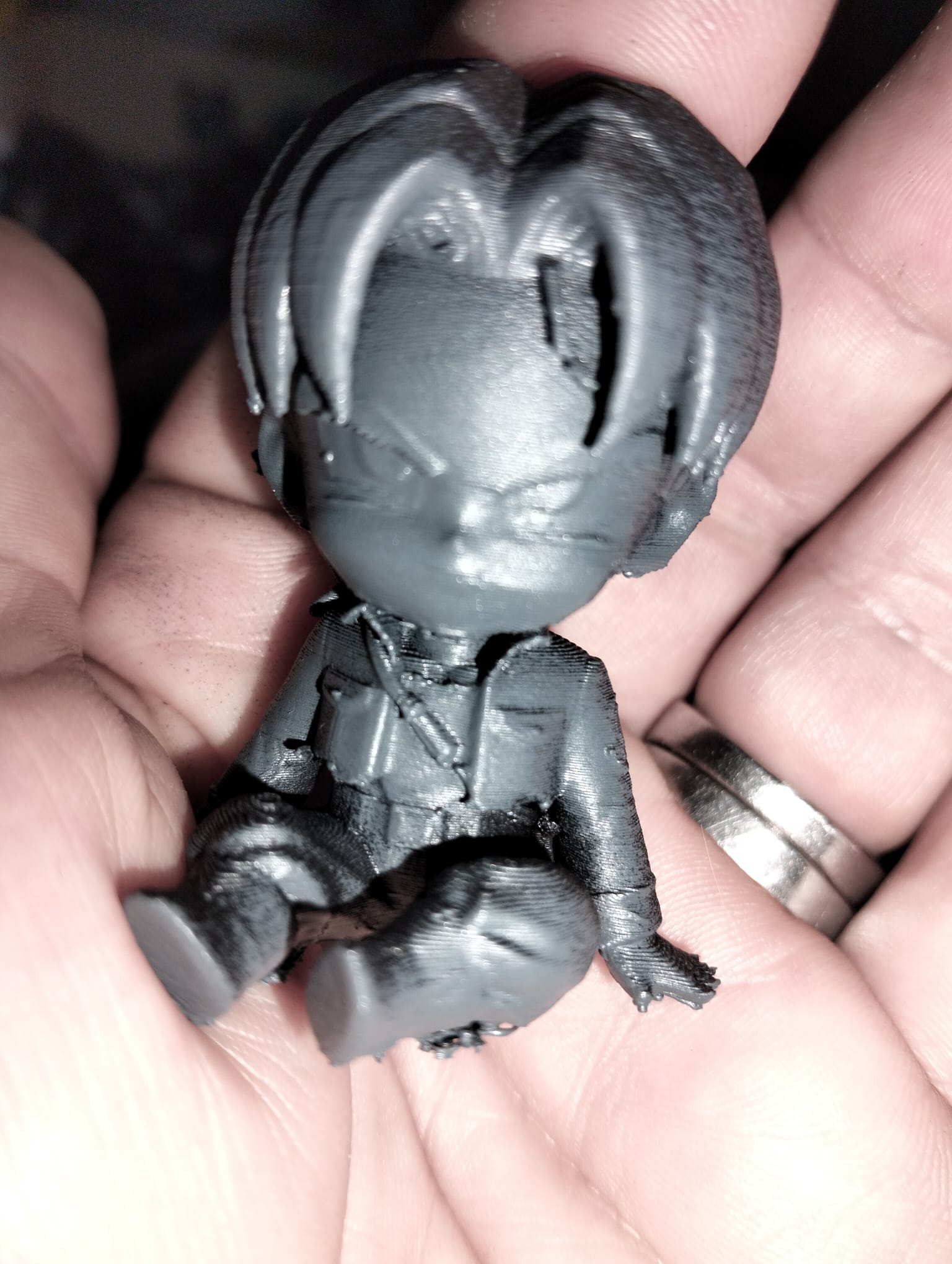 Miniatura 5 do modelo 3D DRAGON BALL SENTADITOS