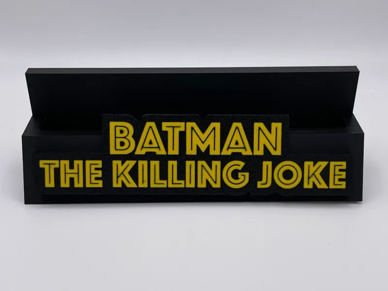 Batman TKJ magnetic logo - cgc graded comic stand