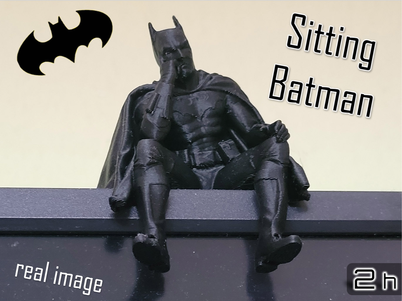 Sitting Batman