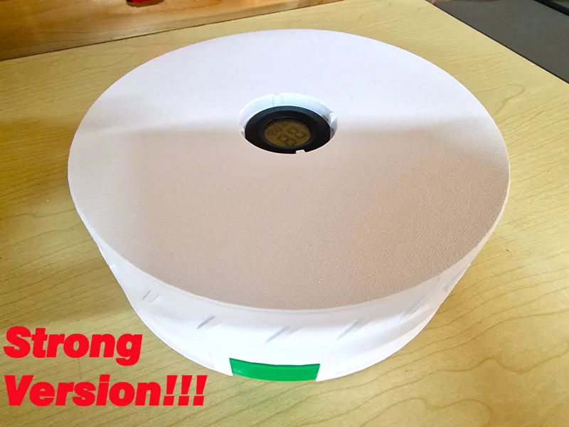 Spool cover with hygrometer - STRONG VERSION