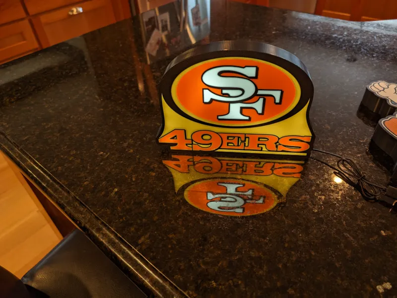 49ers Light Box