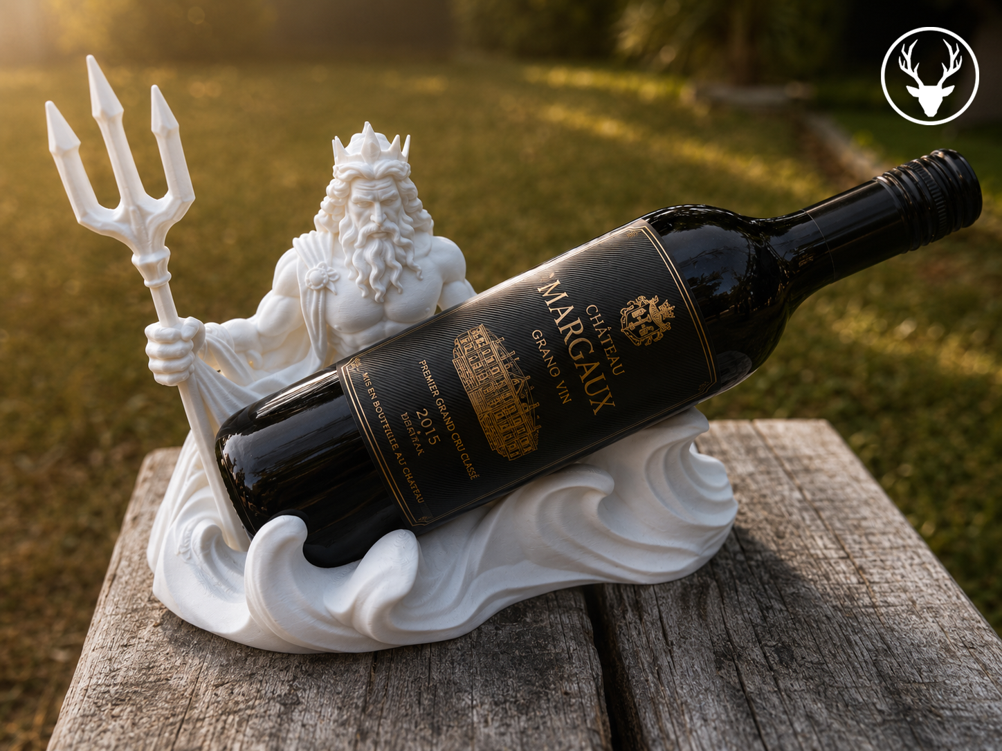 Poseidon Wine Bottle Holder - 1