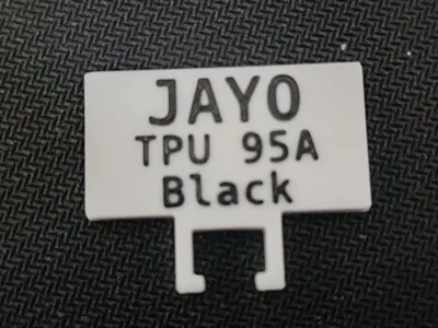 Simple label for Benchy holder