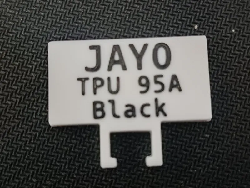 Simple label for Benchy holder