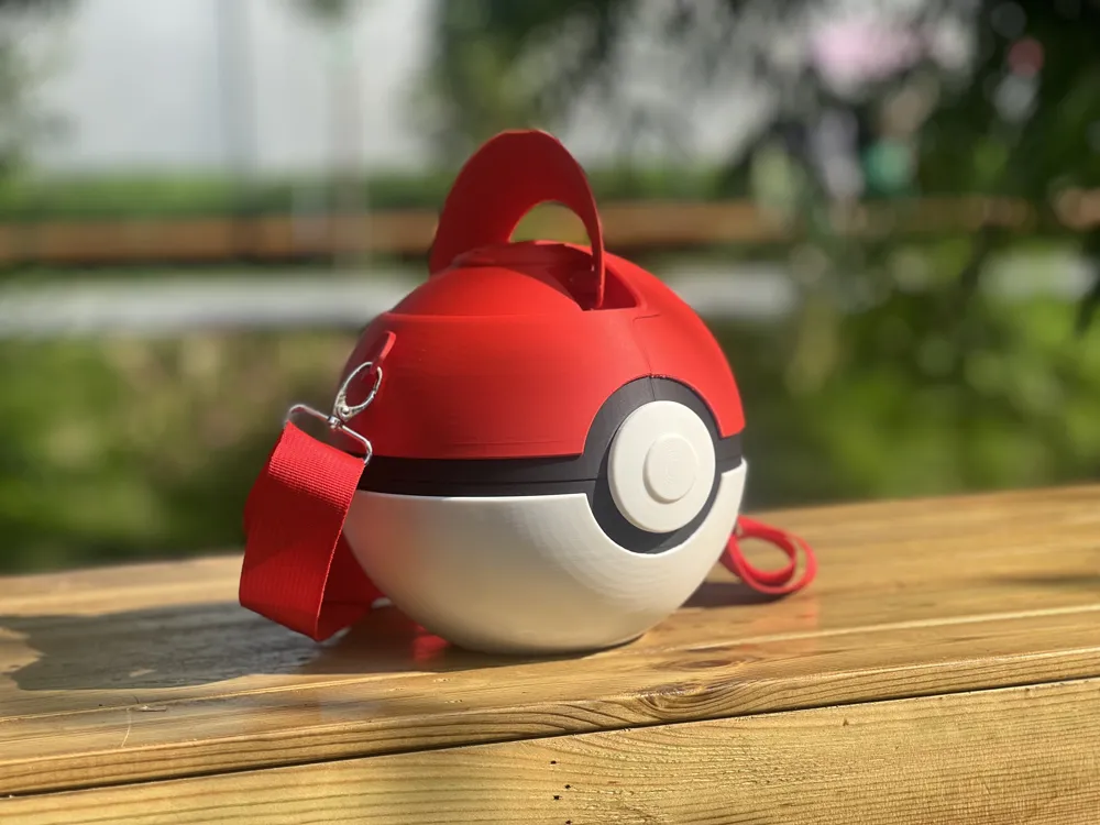 [Update 2.1 Hinged Version] Pokeball Toolbox 2.0 - Free 3D Print Model ...