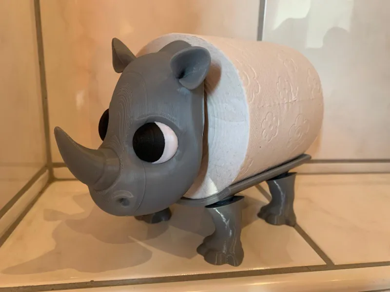 Rhino Toilet paper holder