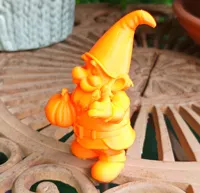 Nain de jardin à la citrouille — photo 3