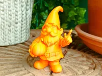 Nain de jardin à la citrouille — photo 2