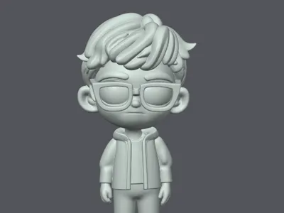 Boy with Glasses