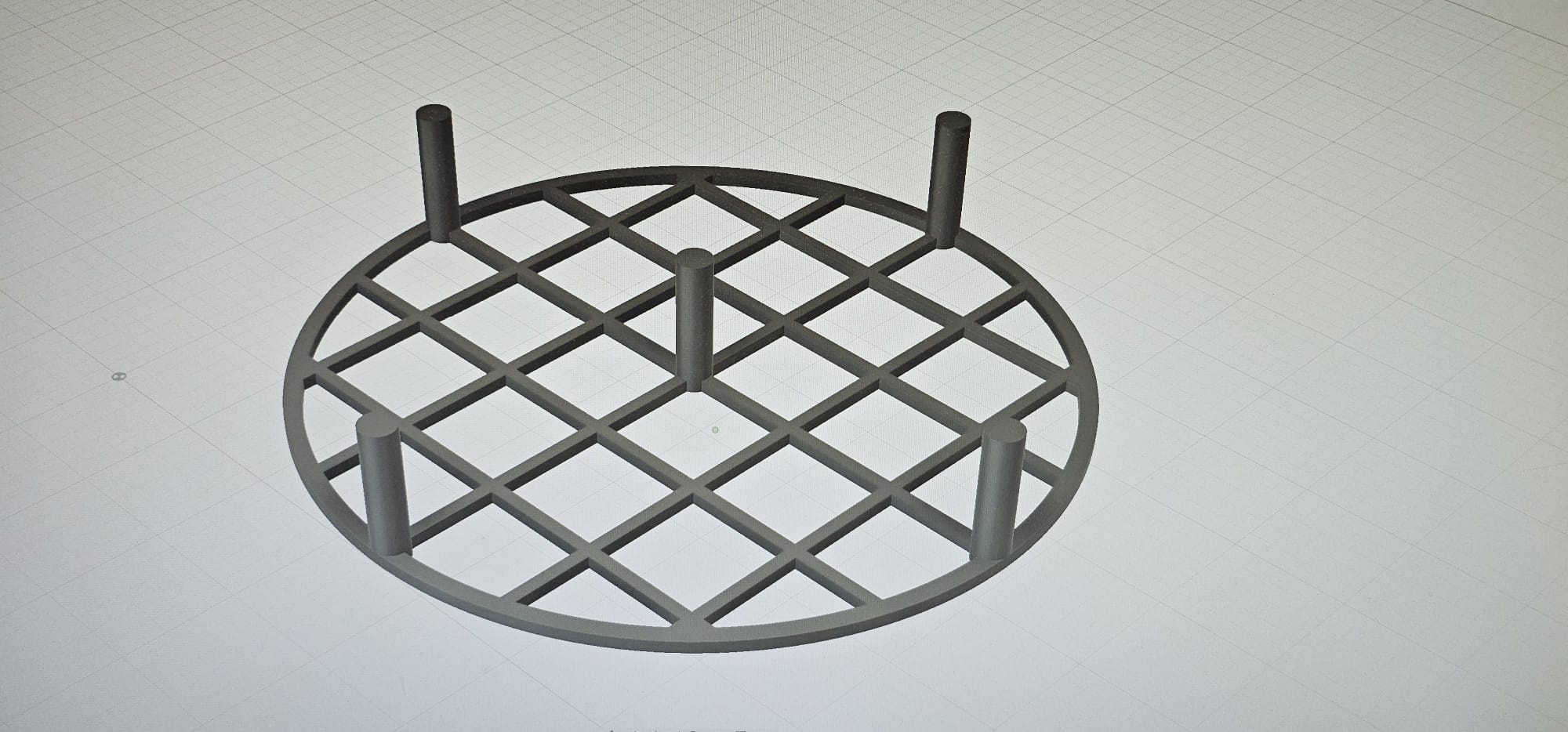 mit Füßen Durchmesser 173mm