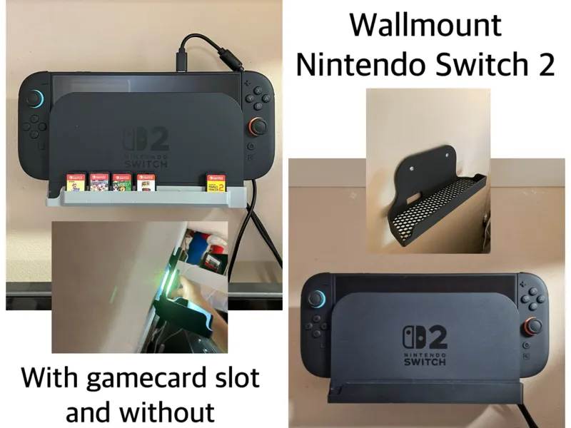 Nintendo Switch 2 TV Dock station Wandhalterung