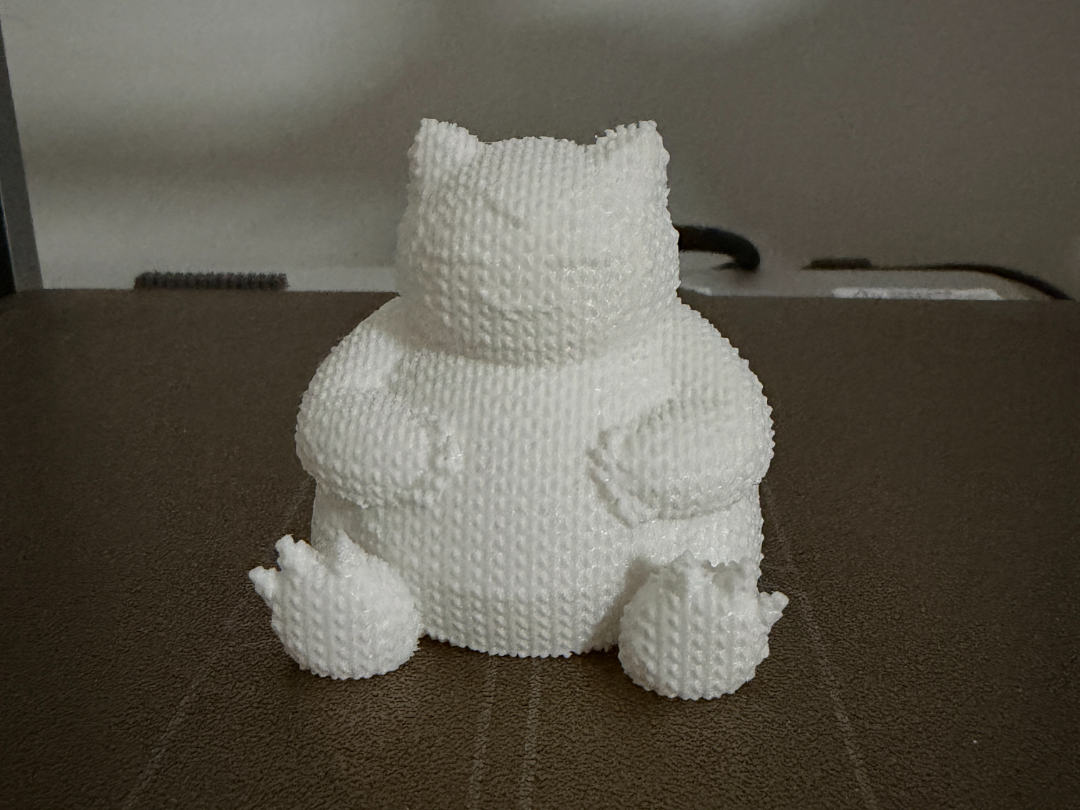 Cute knitted Snorlax