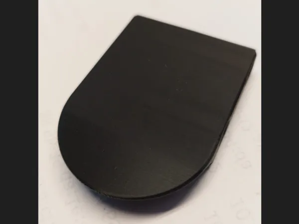 Support pour vignette de contrôle technique moto