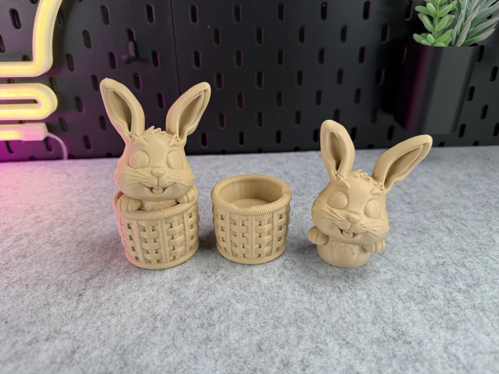 Cute Bunny - Free 3D Print Model - MakerWorld