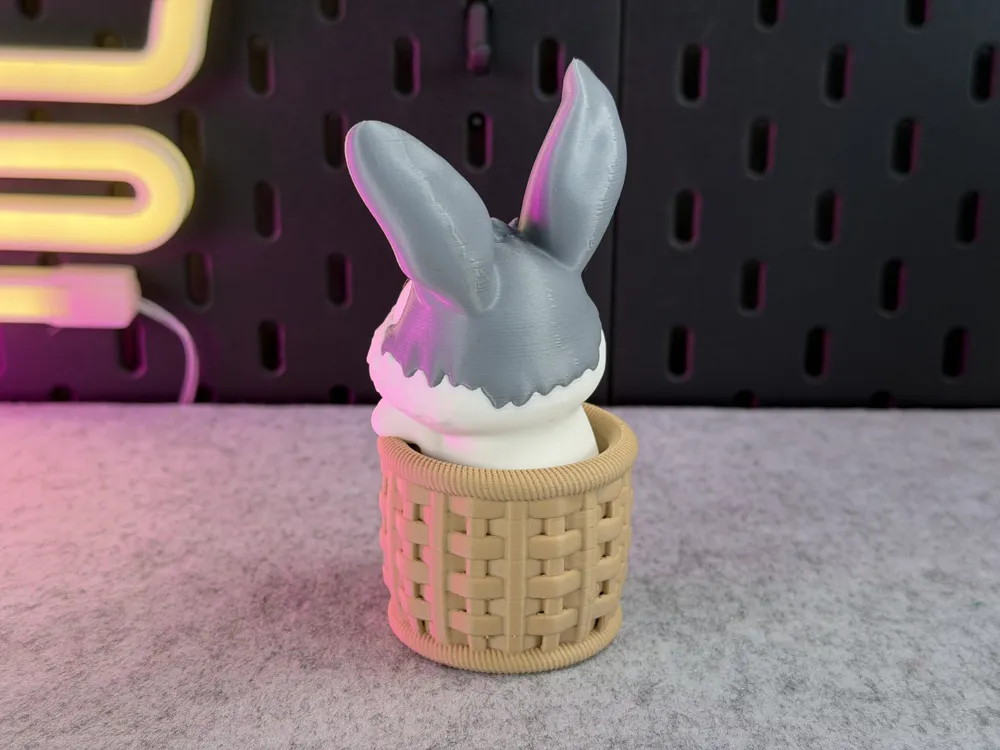 Cute Bunny - Free 3D Print Model - MakerWorld