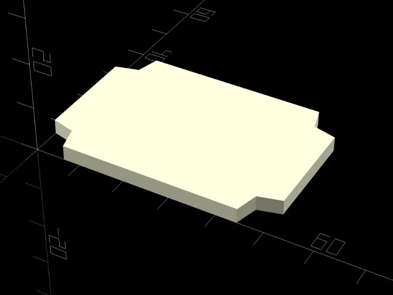 <BSG> BEVELED CORNERS