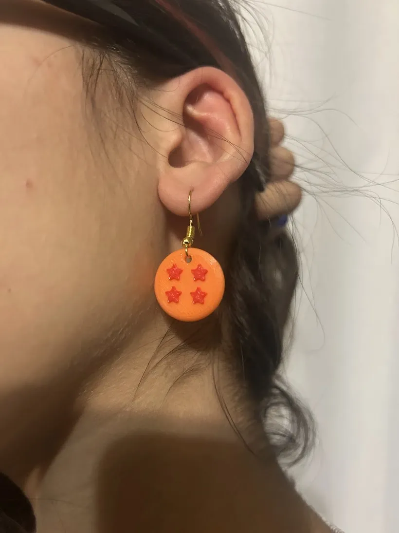 Dragonball earrings (No AMS) view 2