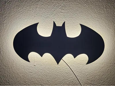 Batman wall lamp