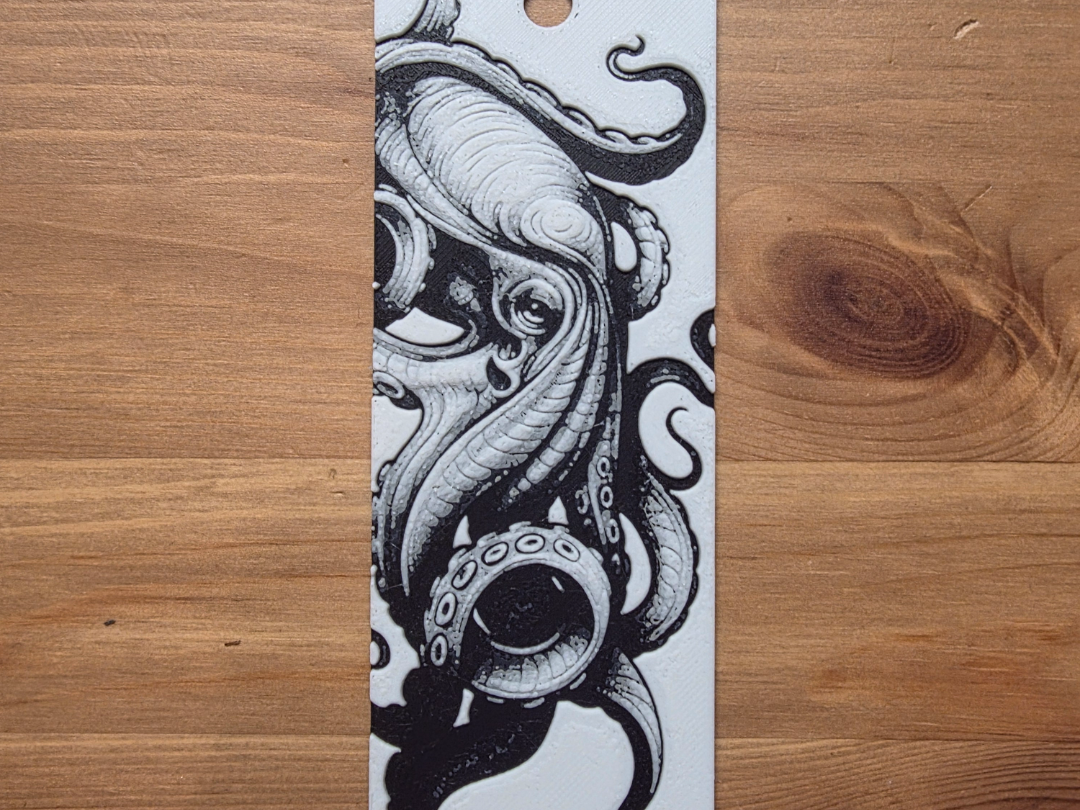 Octopus Bookmark