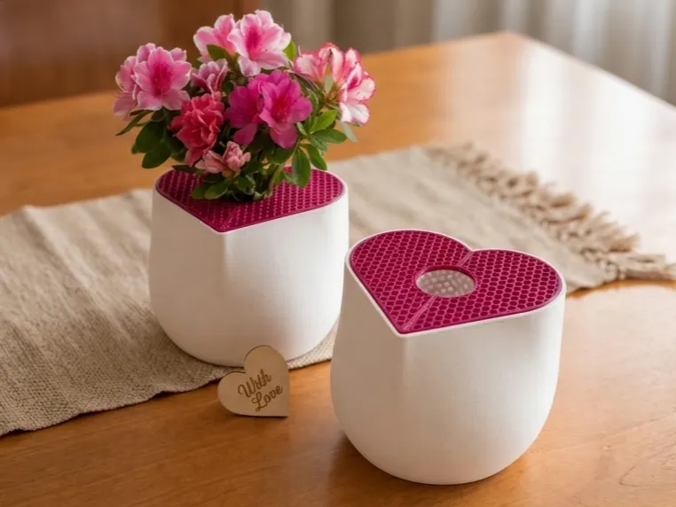 Heart Bloom Vase