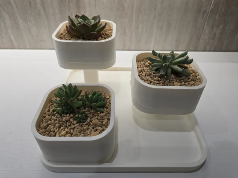 3連プランタースタンド