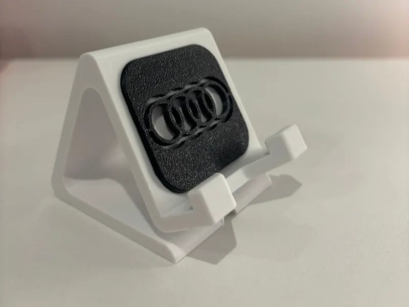 phone holder with audi logo