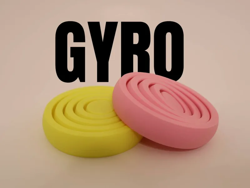 5 Ring Gyro Fidget - Fast Print