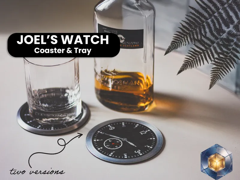 Joel's Watch Coaster & Tray - The Last of Us