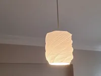 Abat-jour spirale texturé pour plafonnier (E27) — photo 1
