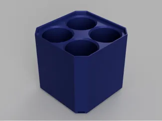 Multibin permanent marker/pen holder