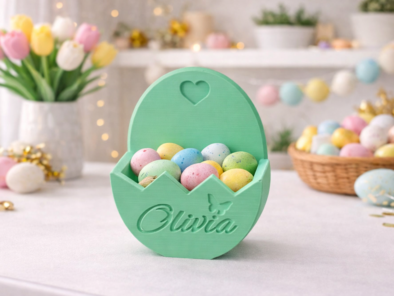 Easter Egg Basket - Customizable