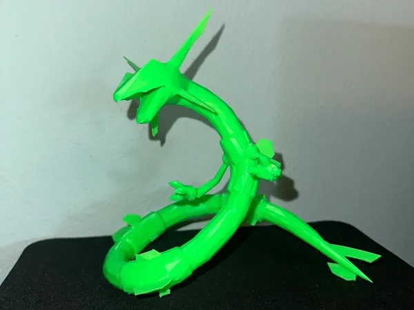 Rayquaza low poly (Pokémon)