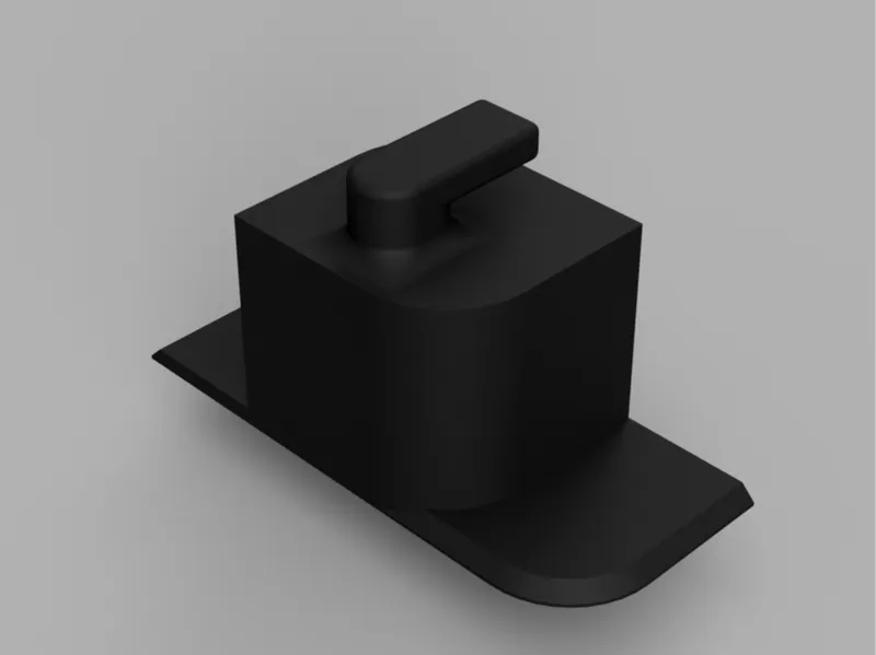 Screwless mini wall hook for acoustic panel