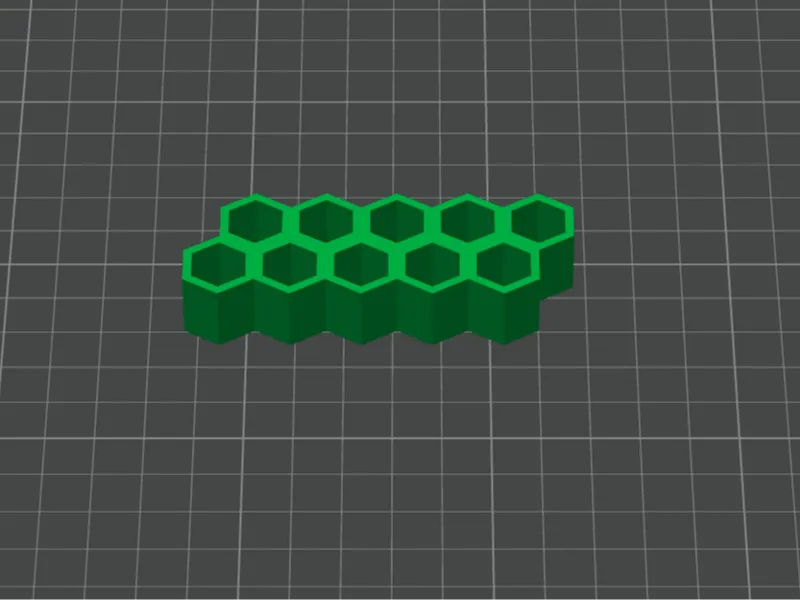Compact 10-Bit Holder – Fast Print, No Support