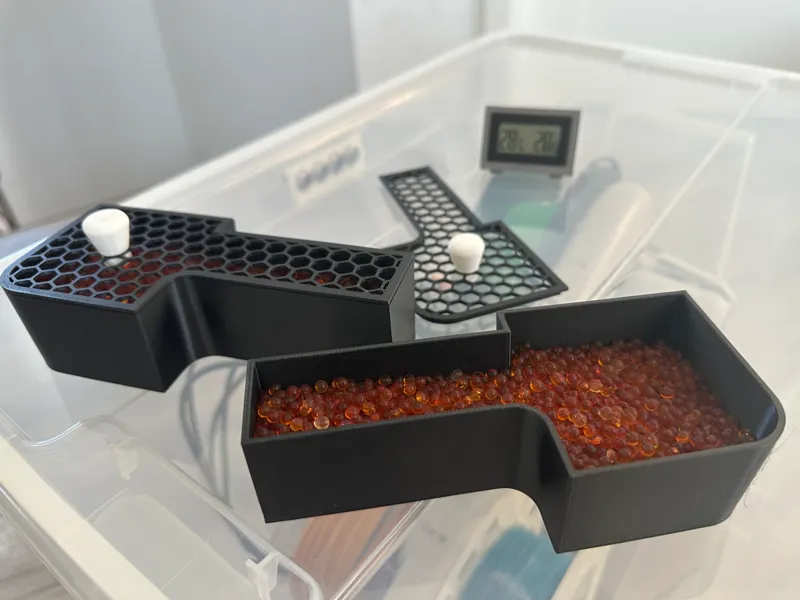 Trockenmittelbox (Silica Box) für IKEA SAMLA 65L