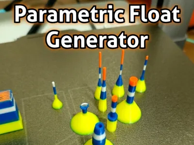 Full Parametric Float Posen Fishing Generator