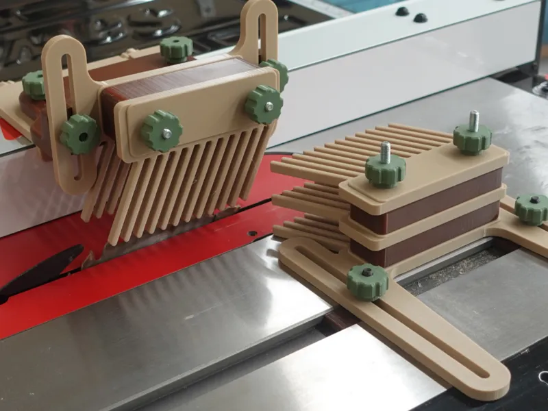 Universal Modular Featherboard for Saw