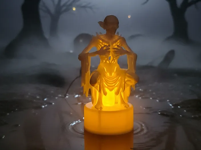 Halloween Ghost Gollum v1