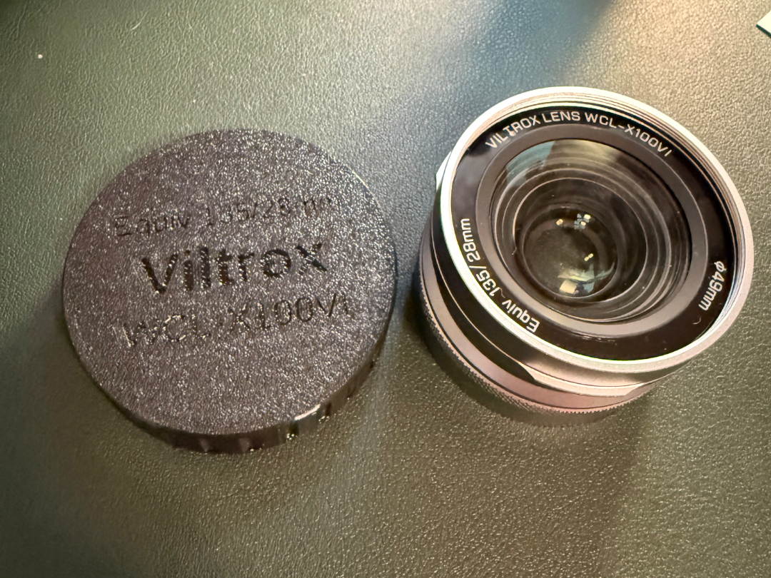 Viltrox WCL-X100VI Bayonet Lens Cap 3D model