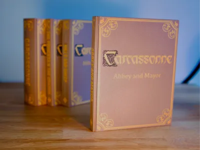 Carcassonne game book - Abbey and Mayor expansion