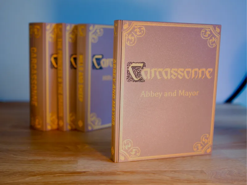 Carcassonne game book - Abbey and Mayor expansion